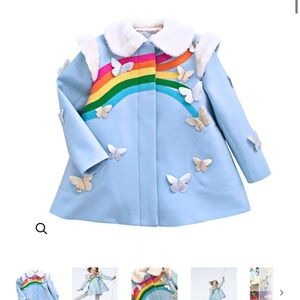 NWT Little Goodall Felt Coat size 5